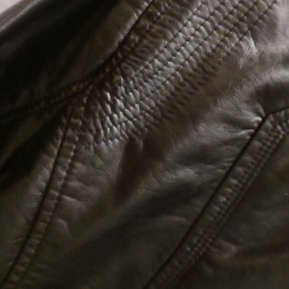ANA Vegan Leather Jacket Size Medium NWT - Picture 3 of 6